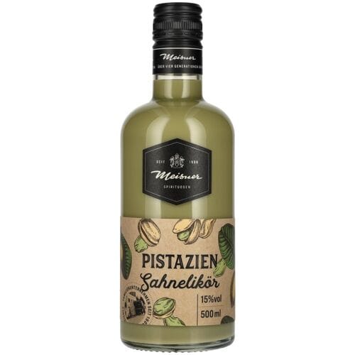 Meisner Liköre Meisner Pistazien Sahnelikör 15% Vol. 0,5l