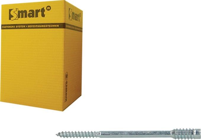 SMART | Afstandschroef T-drive T25 Ø 4,5x120 Zn | 100 st