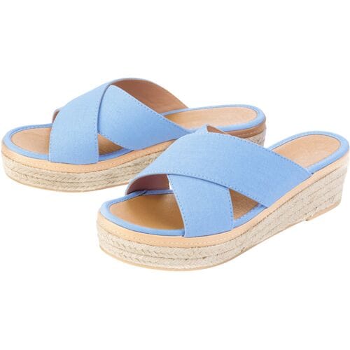 ESMARA Dames sandalen (Blauw, 38)