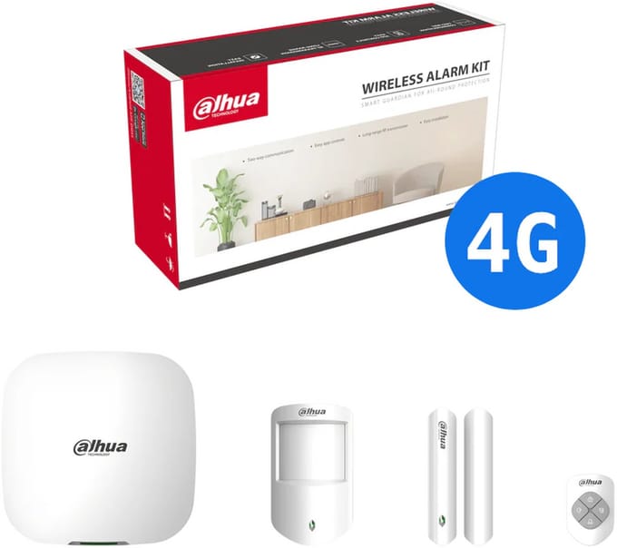 Dahua - ARC3800H - Alarm - Draadloos - Kit - 4G