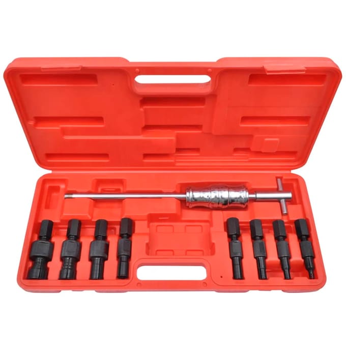 vidaXL Kogellagertrekker blind gat set