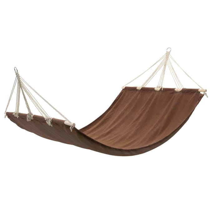 vidaXL - Hangmat - 210 - x - 150 - cm - (bruin)