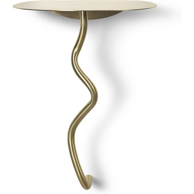 Ferm Living Curvature Wandtafel - messing