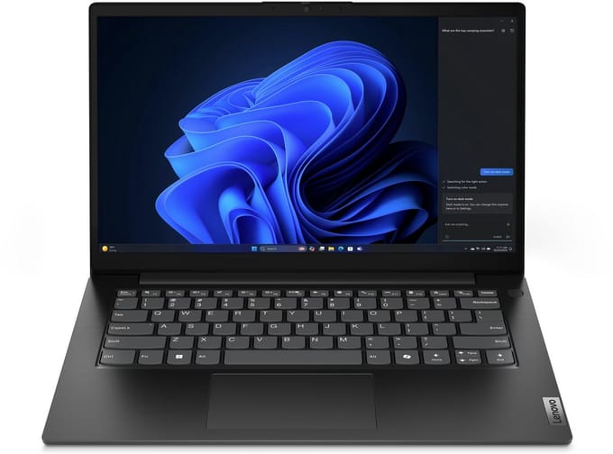 Lenovo V14 G5 - Laptop - 14" - Intel Core i7 - 16GB RAM - 512GB M.2 SSD - Windows 11 Pro - Zwart