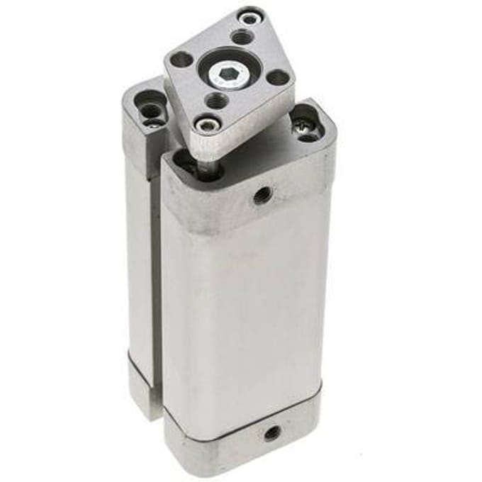 ISO 21287 Compacte Dubbelwerkende Cilinder 25-60mm - Magnetisch - Niet-roterend