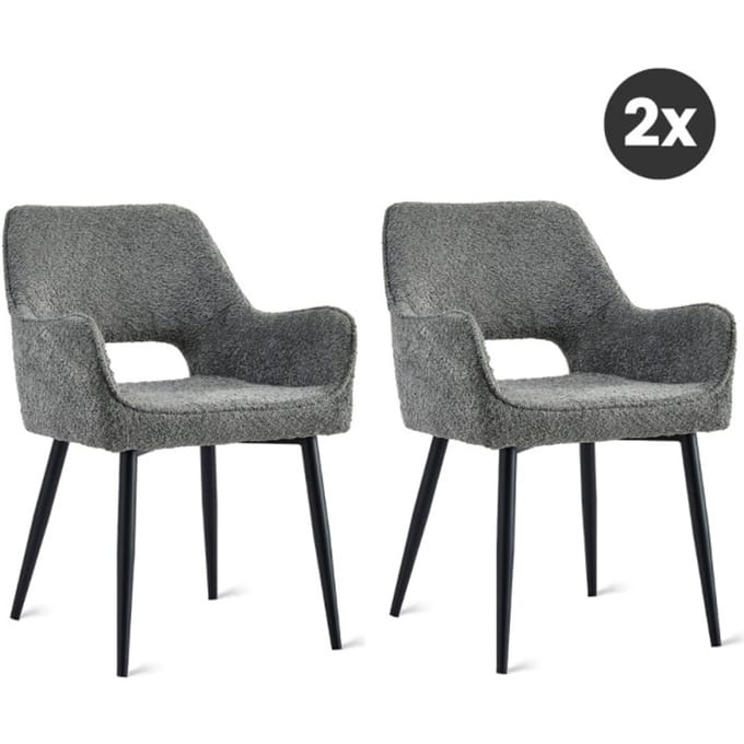 Multifurn 2x eetkamerstoel ray (set van 2)