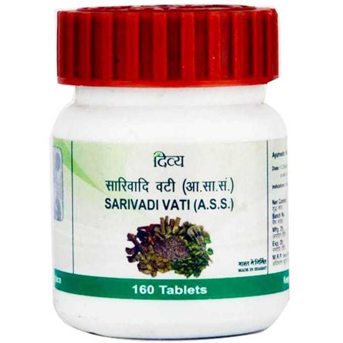 Sarivadi Vati (160 tabblad, 125 mg), Sarivadi Vati, Patanjali