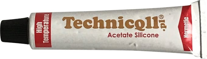 Siliconenkit | Zwart Hittebestendig 300°C, S-907