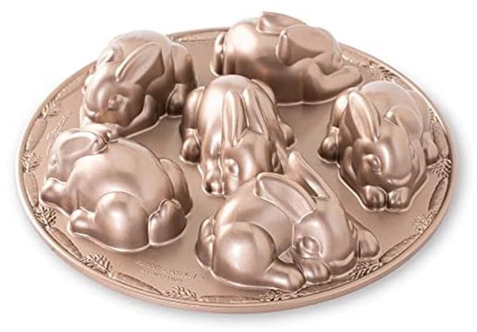 Aluminium Cakevorm 7,6 x 30,5 x 30,5 cm - Bruin