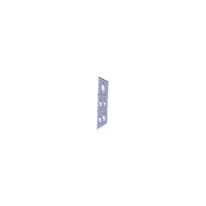 AEG bovenblad, inox, AEG, 857x520mm 140159426158