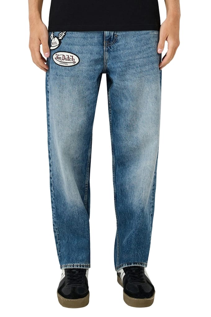 s.Oliver -qs Jeans Blue Denim Größe: W32L32 | Straight Jeans Outlet | Herren | Blau