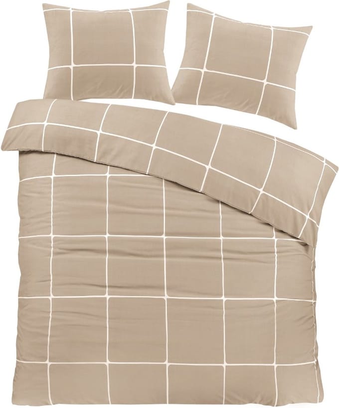 Day Dream Stan - Dekbedovertrek - Lits-jumeaux - 240x200/220 cm - Beige