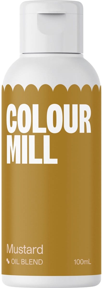 Colour Mill Oil Blend Voedingskleurstof op Oliebasis - Mustard - 100 ml