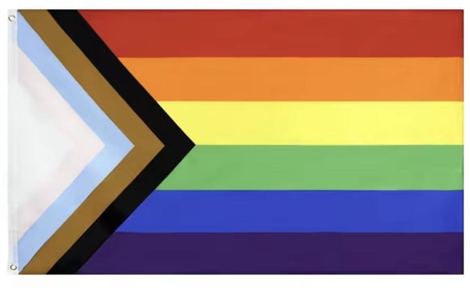 Pride regenboog vlag - Rainbow flag - Pridevlag - 150/90CM - Polyester - Regenboog - CHPN