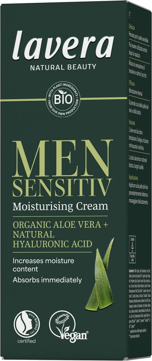 lavera Men sensitive Moisturising Cream