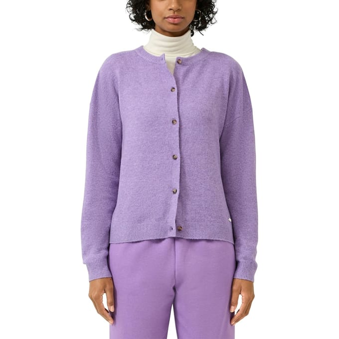 s.Oliver Qs Pullovers Pink Maat: L | Cardigans Outlet | Dames | Roze