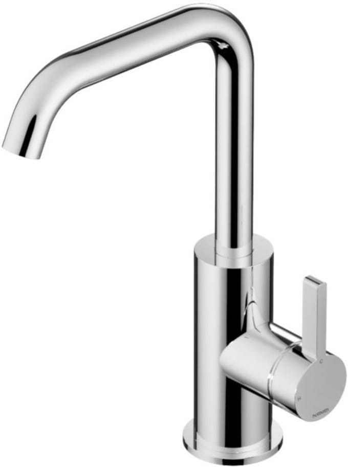 Hotbath Ace AC004 wastafelkraan met draaibare uitloop chroom