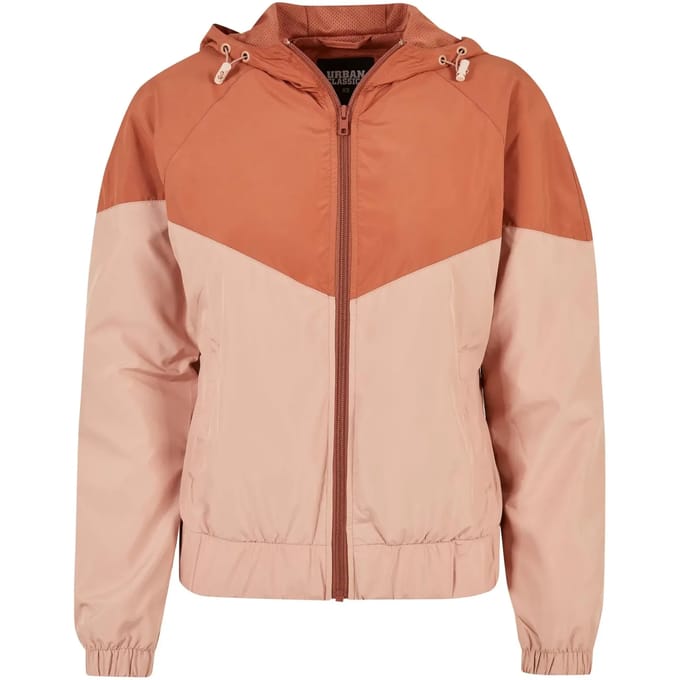 Urban Classics - Arrow Windbreaker jacket - XL - Oranje/Roze