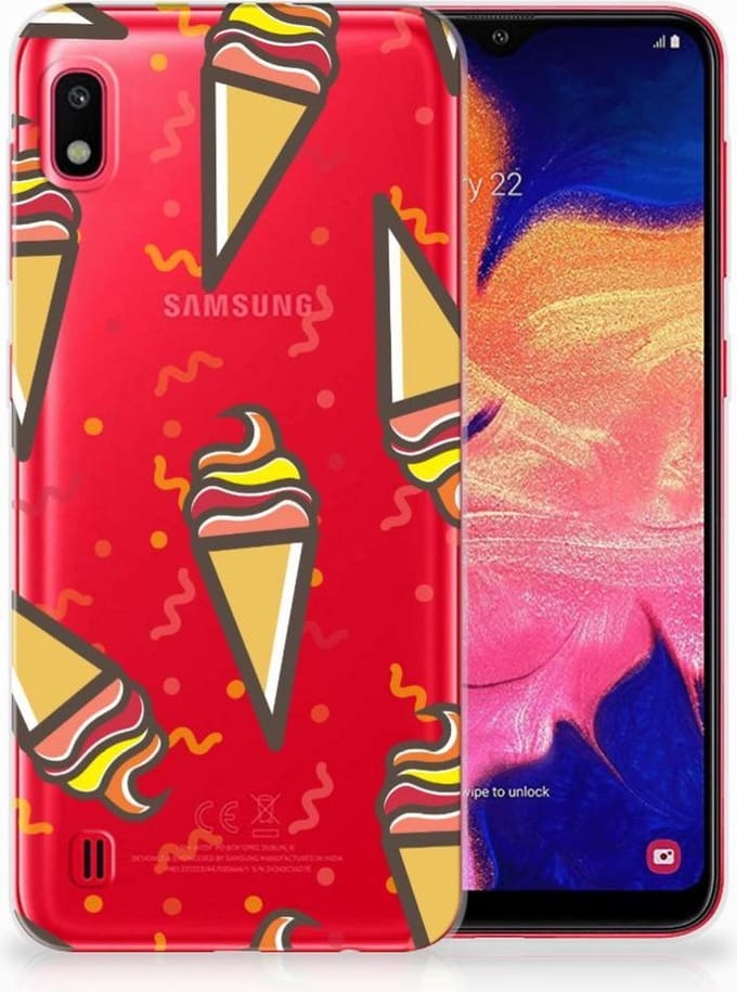 Samsung Galaxy A10 Siliconen Case Icecream