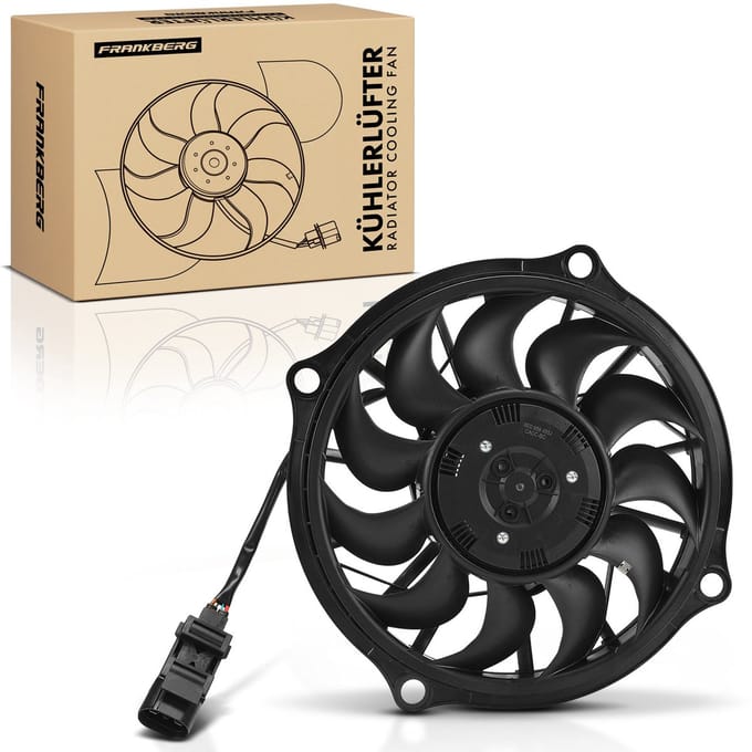 Frankberg 1x koelventilator voor Audi A4 2.0L 2004-2009