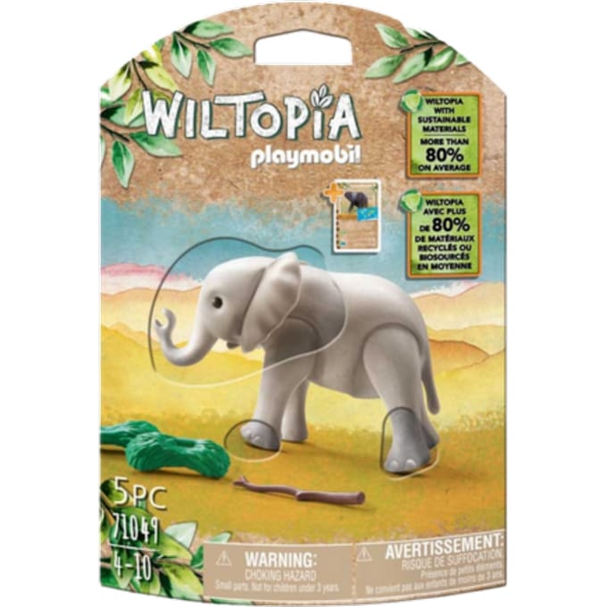 Playmobil Wiltopia Baby Olifant met Accessoires