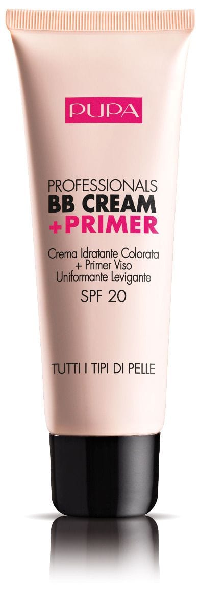 Pupa bb cream+primer bb crème + make-up basis - 002 sand spf20 (vette en gemengde huid) 50 ml