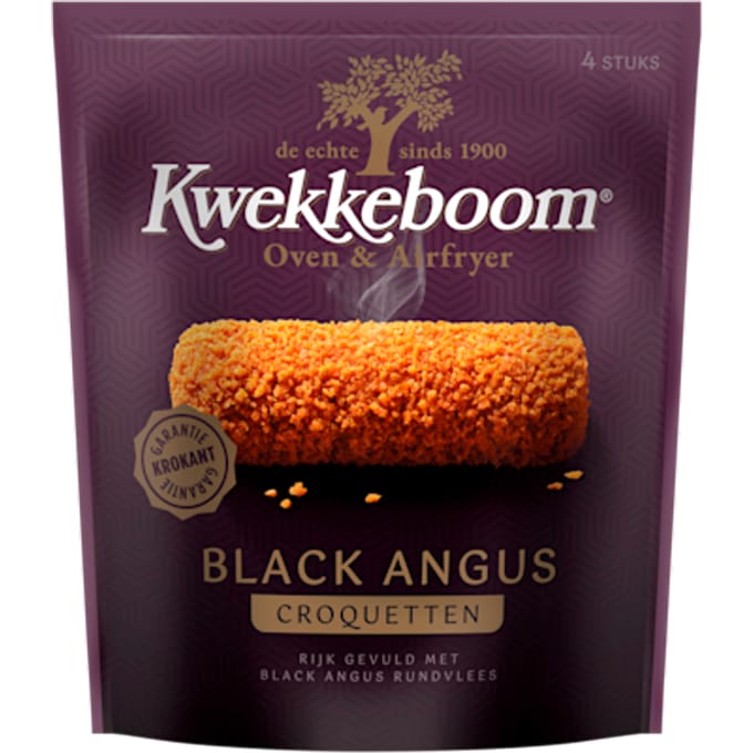 Kwekkeboom O&A Black Angus Kroketten - 4 pcs