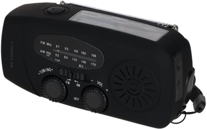 Noodradio Solar/FM/LED/Radio Speaker