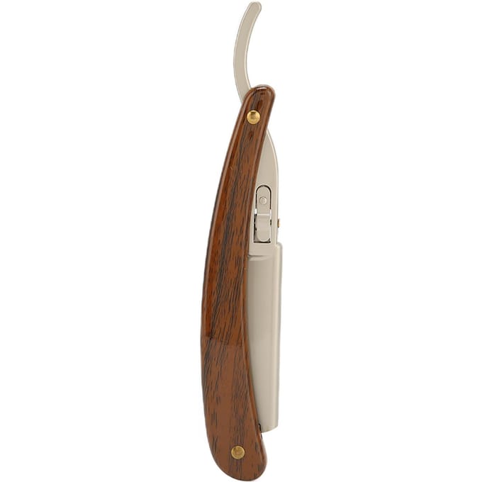 Rasoir Coupe-Choux Professionnel de Voyage Portable Simple Pliant Manuel pour Hommes (Sans brown