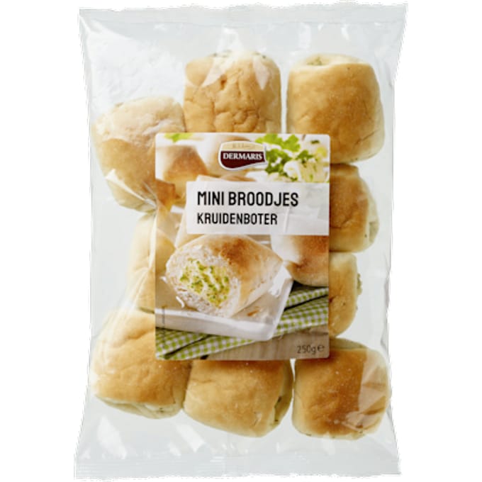 Mini broodjes kruidenboter