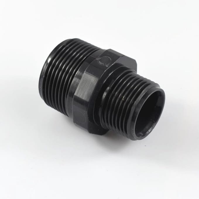 PVC Fittingen, PVC-U Verloopnippel 2 1/2\" x 2\", Buiskoppeling