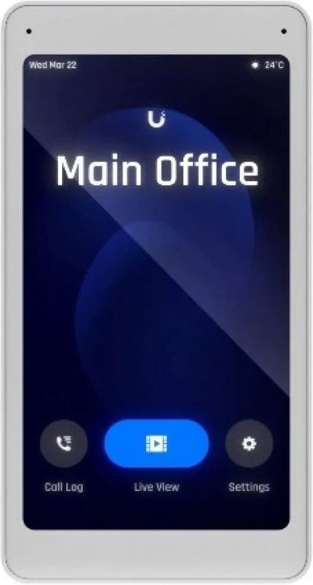 Ubiquiti Networks UA-INTERCOM-VIEWER Binnenunit voor Binnenunit (audio) voor deurintercom Kabelgebonden Wit