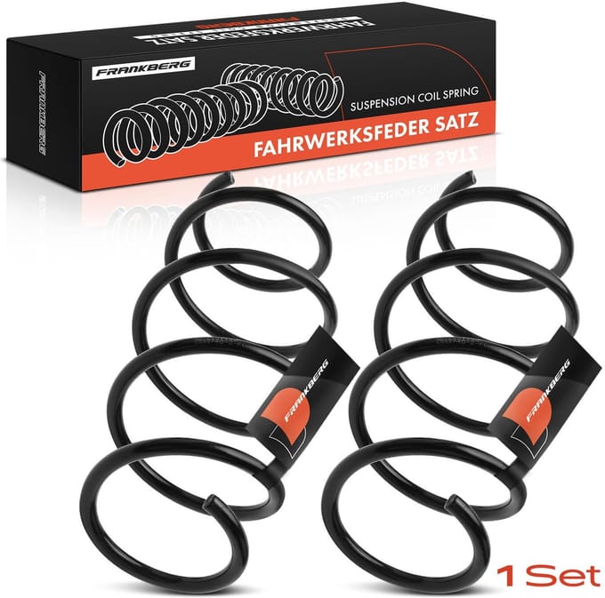 Frankberg 2x Verenfeder Vooras voor Toyota Prius W3 1.8L 2008-2016