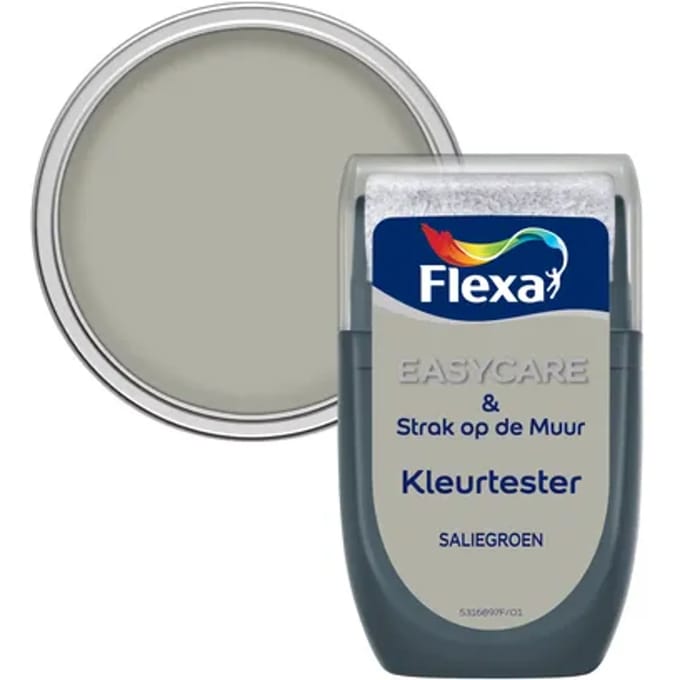 Flexa Easycare Verftester - Mat - Saliegroen - 30ml