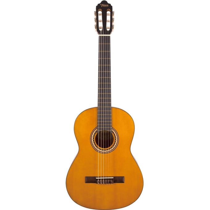 VALENCIA Klassieke Gitaar, 4/4 Maat, VC204, Naturel