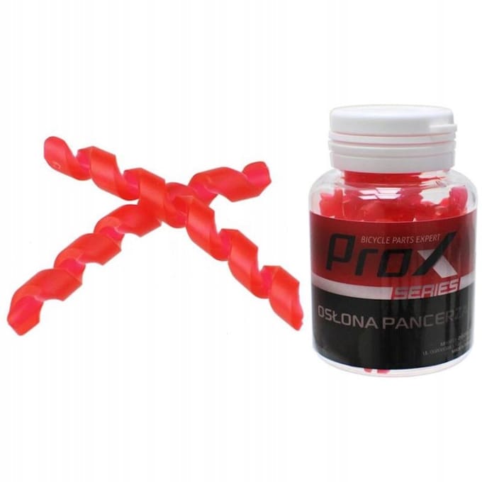 Pro X - Remkabelspiraal - Rood - Siliconen Bescherming