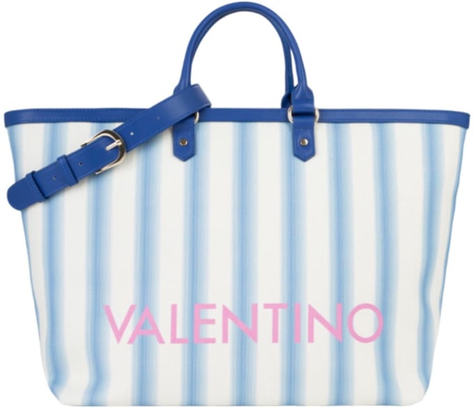 VALENTINO shopper schoudertas Kore Shopping Bag Blu / Multicolor blauw