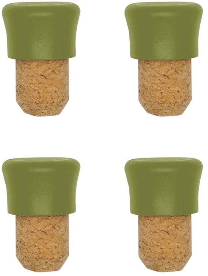 Set van 4 kurken doppen Fackelmann Zero Serie