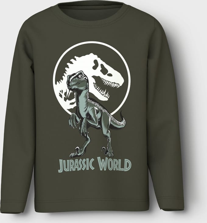 NAME IT - TMMPFUNDER JURASSIC LS TOP NOOS SKY - Jongens - Lange mouwen shirts