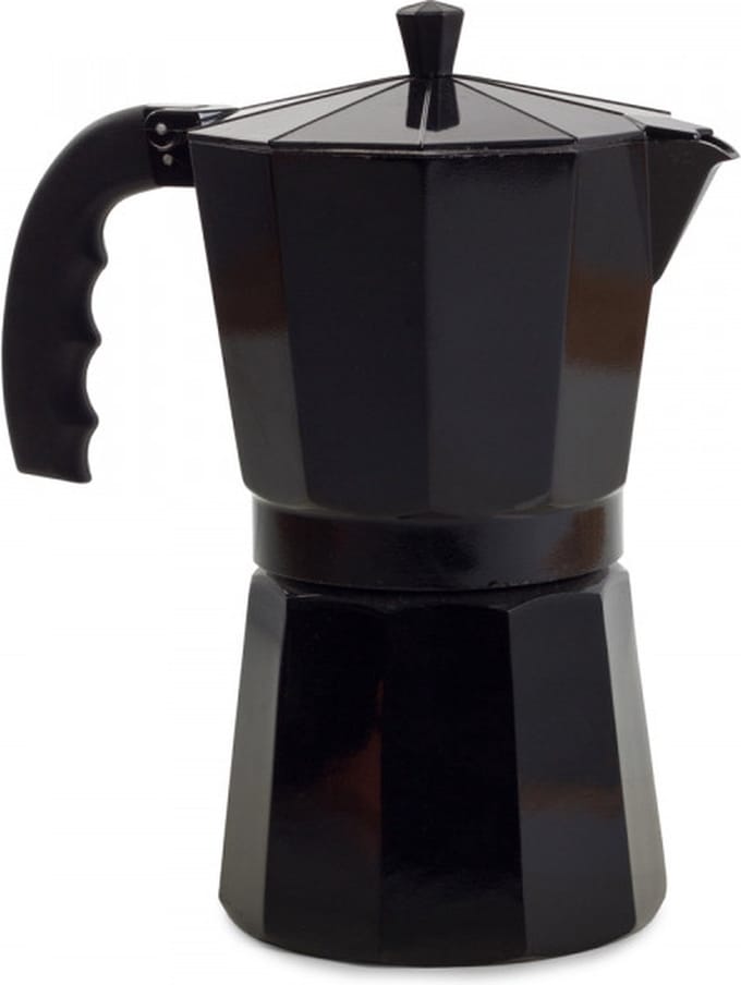 Aluminium Moka Espressokan voor Kookplaat 12 Kopjes – 600 ml