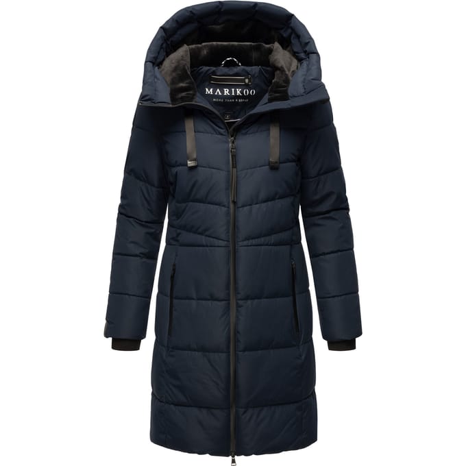 Marikoo Natsukoo dames winterjas – warm, teddyvoering & capuchon