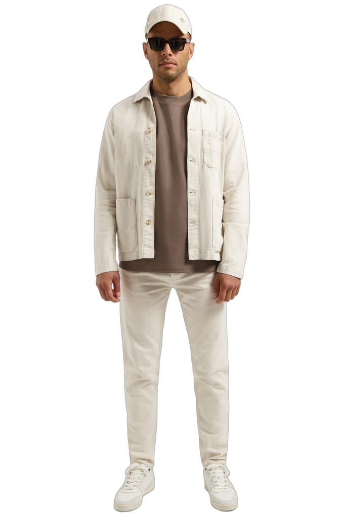 Dstrezzed Ds-nikos Chore Jacket Offwhite Taglia: S | Giacche leggere Outlet | Uomo | Bianco