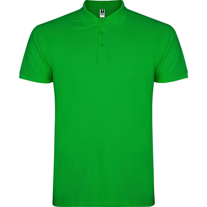 Roly Heren Ster Poloshirt (Grasgroen)