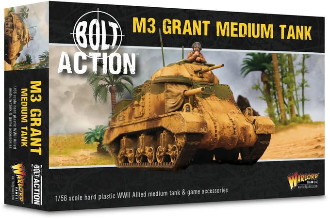M3 Grand Medium Tank (Bolt action nieuw)