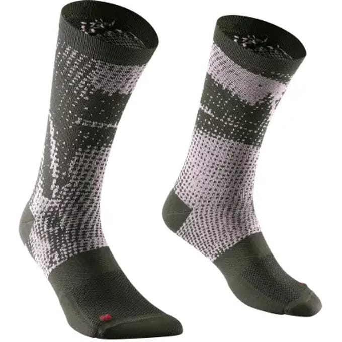 Mavic Essential Graphic Crewsokken Grijs EU 39-42