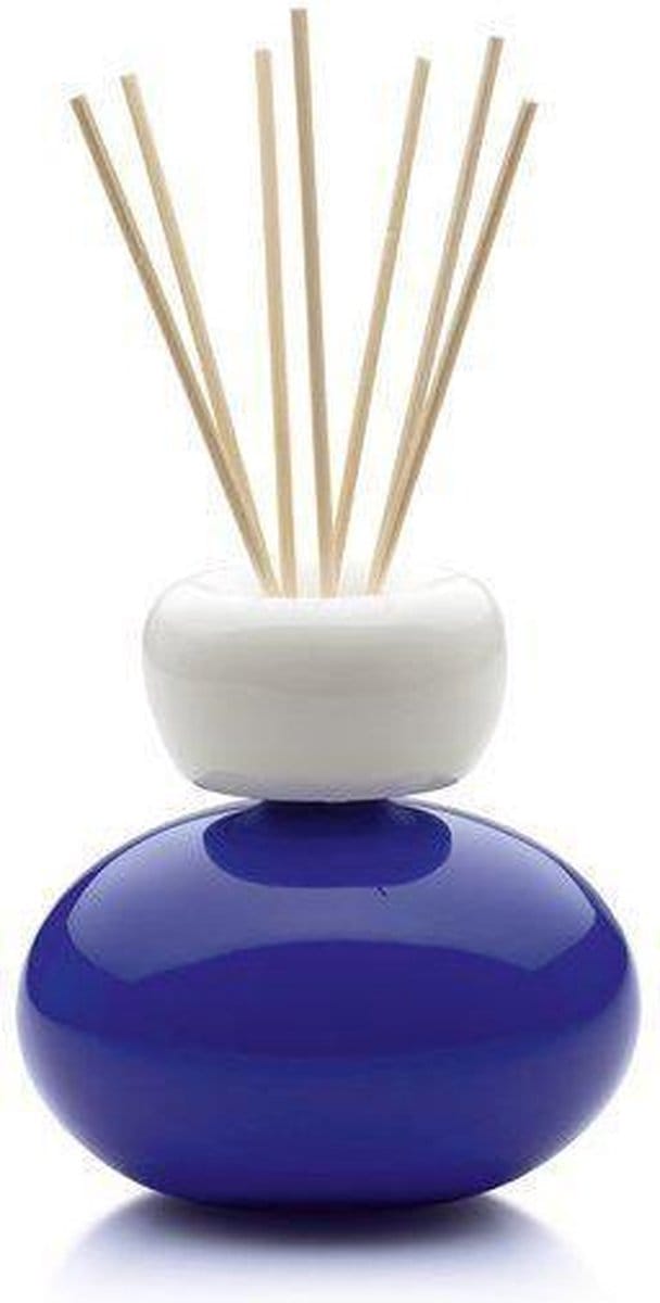 Mr&Mrs Fragrance Ginger Diffuser met Geurstokjes - Kobalt Blauw - 300 ml