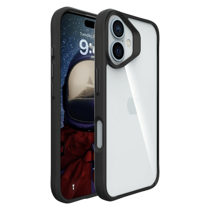 CaseBody iPhone 16 Combat X Beschermhoesje Zwart