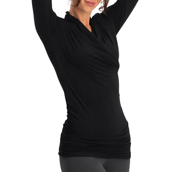 Dames-T-shirt met lange mouwen Urban Goddess Good Karma