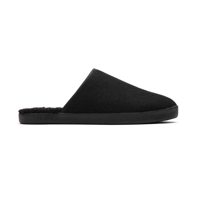 Toms Herenpantoffel harbor black repreve 10016925