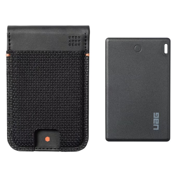 UAG Metropolis Wallet met Tracker - Geschikt voor Apple en Android - Kevlar Black